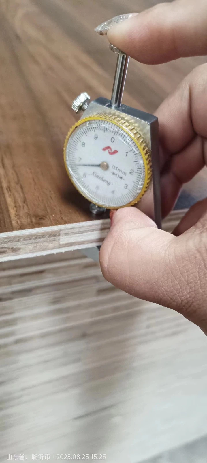 Cheap/ Light Weight Double Sides White Melamine Finger Joint Block Board